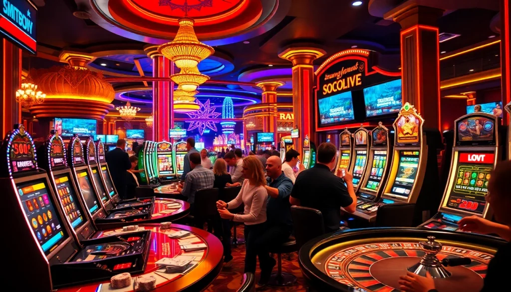 Socolive enhances the thrill of live casinos with real-time sports betting and exciting gaming scenes.