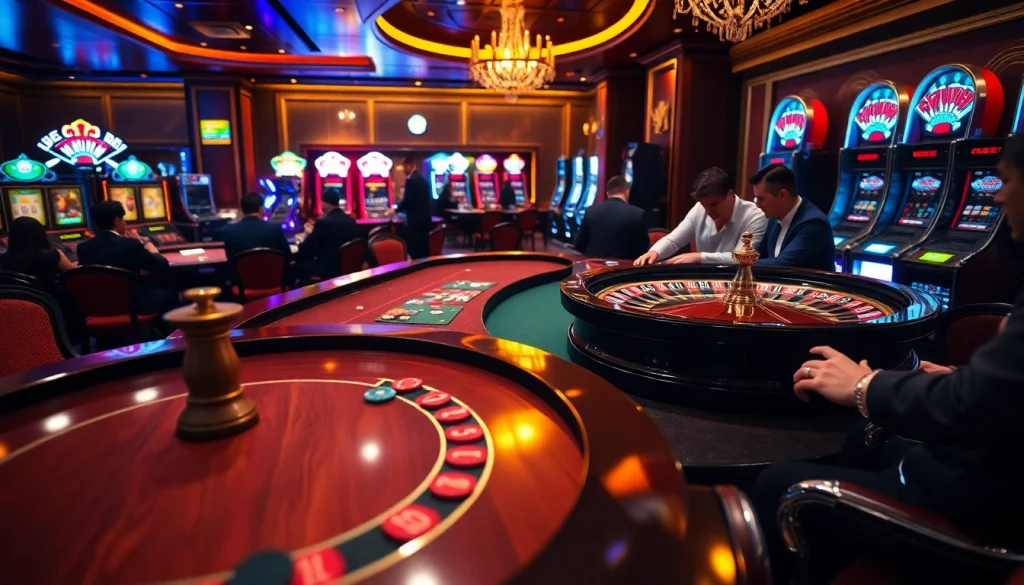 Experience the thrill of high-stakes poker at 789BET Casino, where players enjoy a vibrant atmosphere.