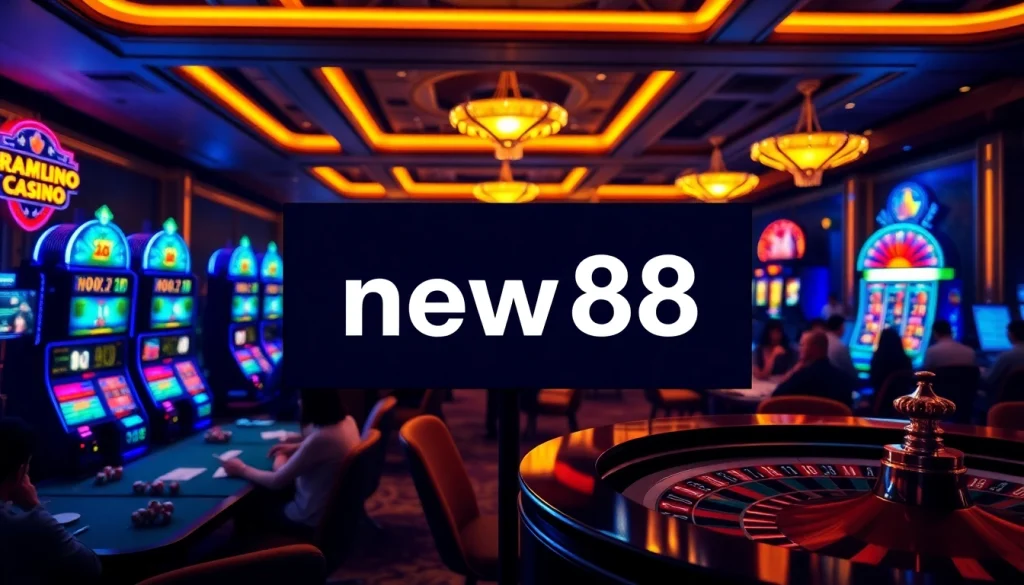 Experience the excitement of new88 online casino with vibrant tables and dynamic games.