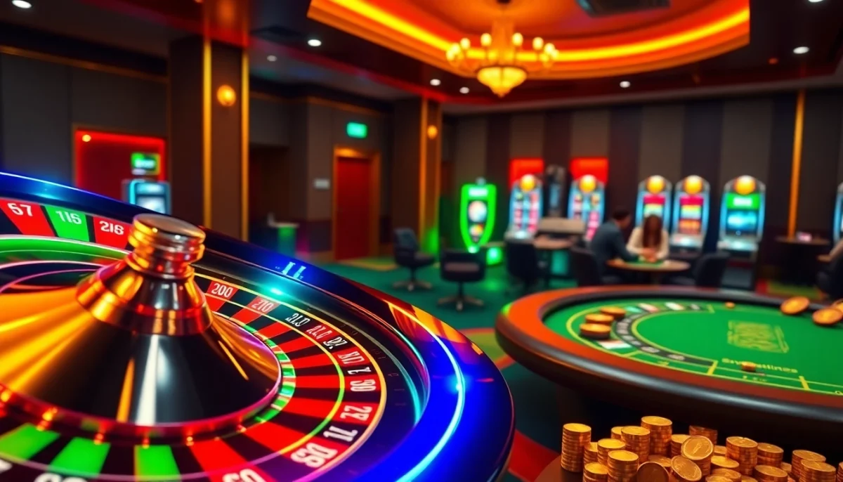 Experience the thrill of f168 online casino with vibrant virtual roulette and immersive poker tables.